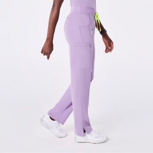 FIGS Lavender Dew Cargo scrub pants
